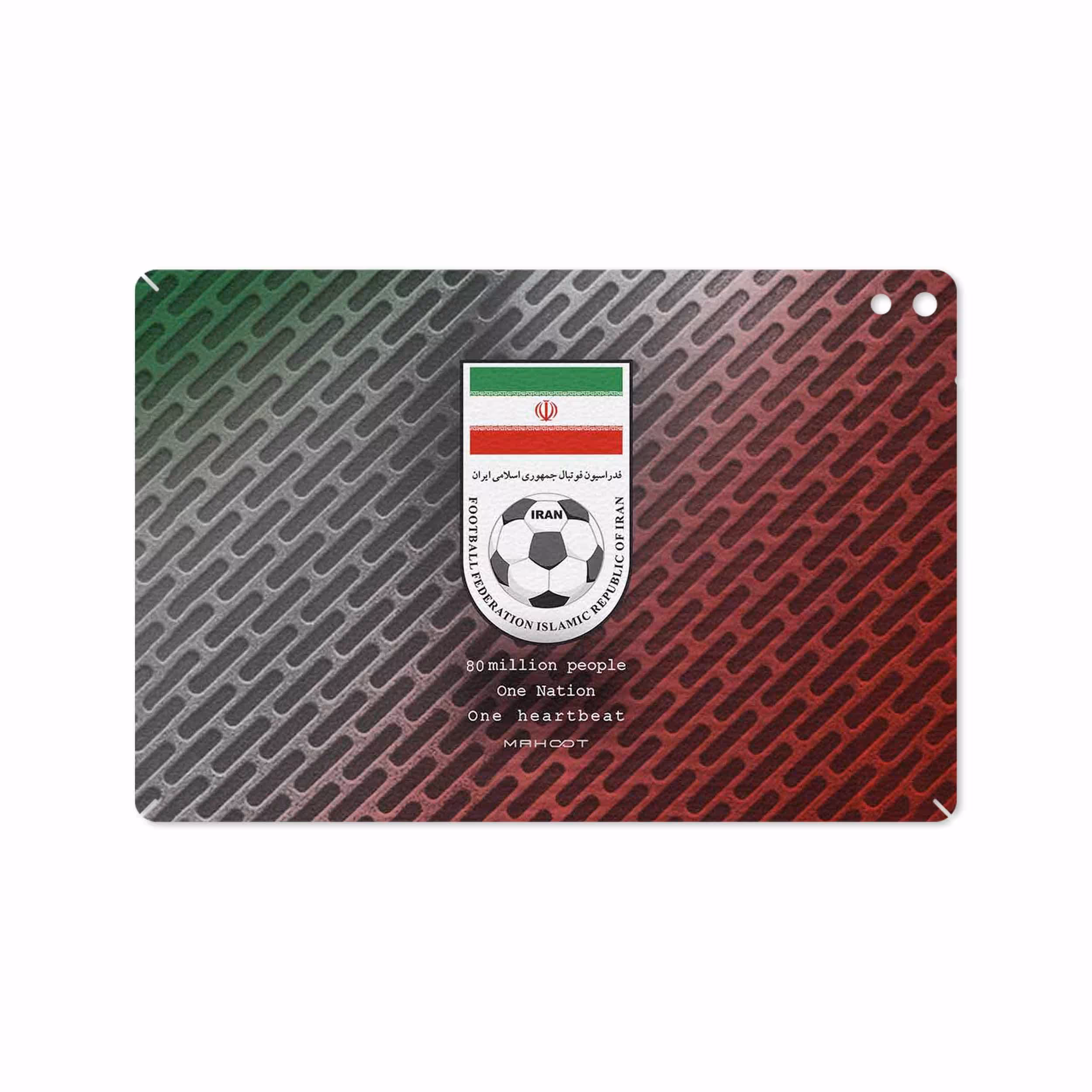 برچسب پوششی ماهوت مدل Iran-National-Football-Team مناسب برای تبلت اچ تی سی Nexus 9 2014