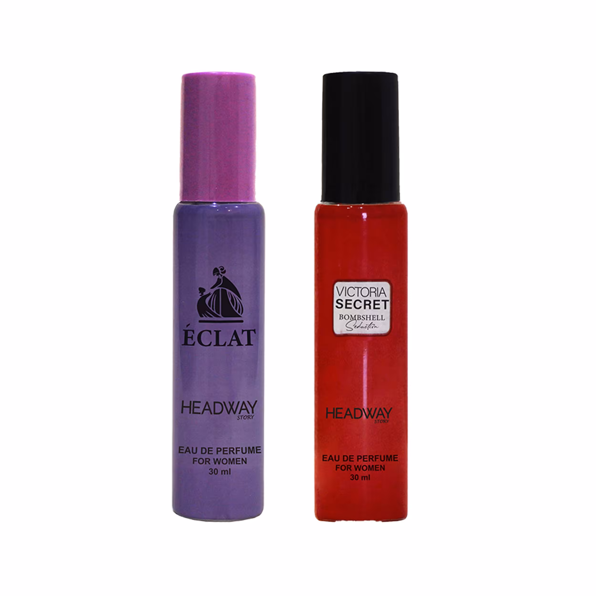 عطر جیبی زنانه هدوی استوری مدل لانوین اکلت و ویکتوریا سکرت سداکشن حجم 30 میلی لیتر مجموعه 2 عددی