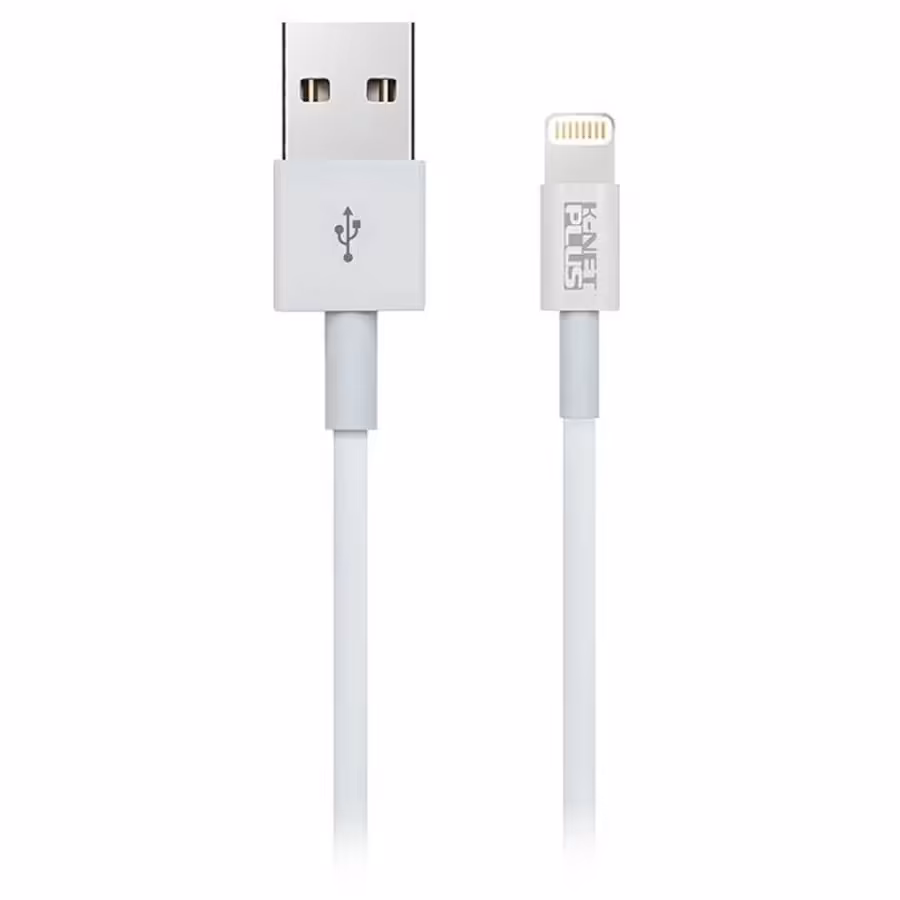کابل تبدیل USB به Lightning کی نت پلاس مدل KP-CAM2LI12 طول 1.2 متر