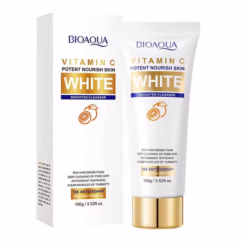فوم شستشوی صورت سفید کننده ویتامین سی بیوآکوا - BIOAQUA - فروشگاه رایمون