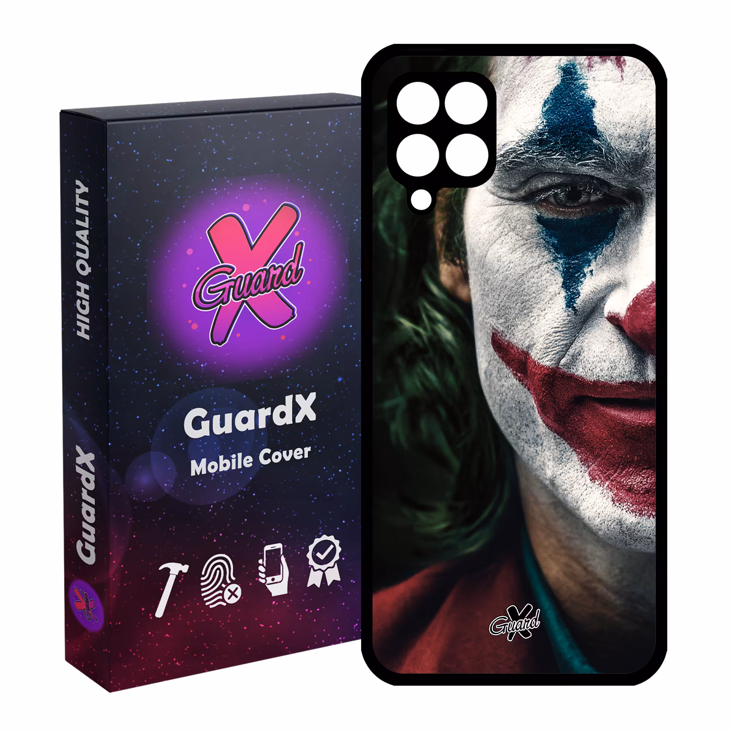 کاور گارد ایکس طرح Joker مدل Glass10165 مناسب برای گوشی موبایل سامسونگ Galaxy A12