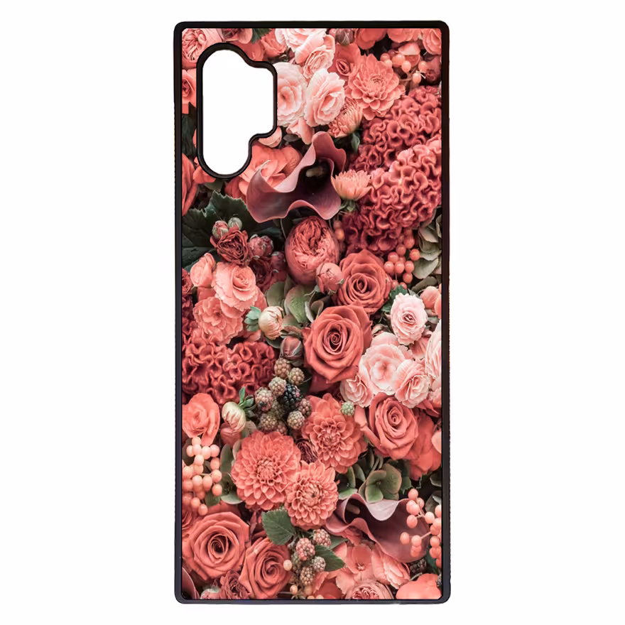 کاور طرح گل کد 1146 مناسب برای گوشی موبایل سامسونگ galaxy note 10 plus