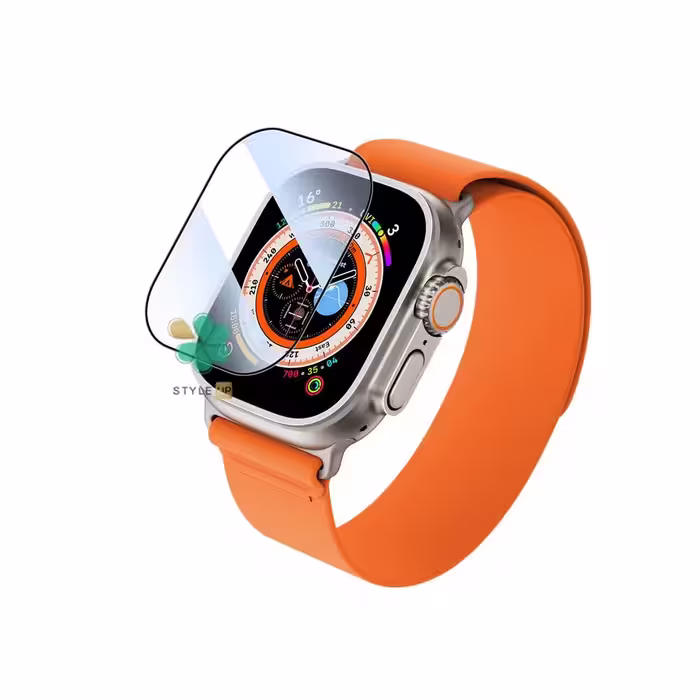 محافظ صفحه گلس دور ژله ای ساعت Apple Watch 49mm