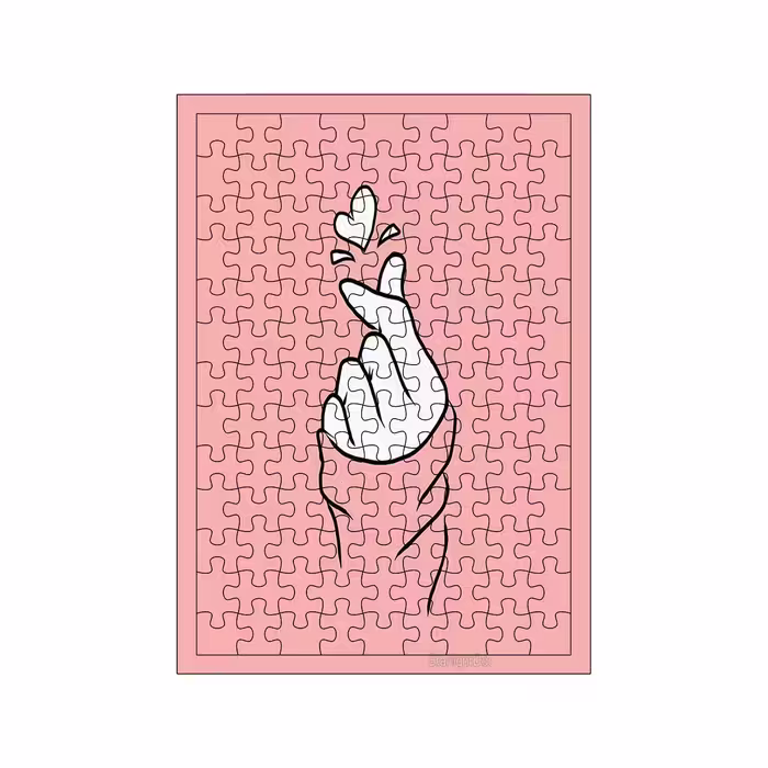پازل 117 تکه مدل دست کد 604