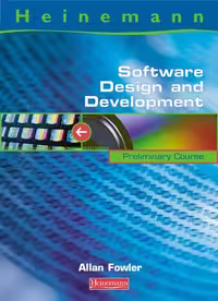 خرید و دانلود نسخه کامل کتاب Heinemann software design and development : preliminary course