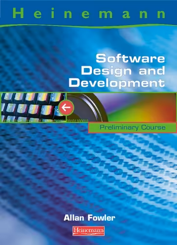 خرید و دانلود نسخه کامل کتاب Heinemann software design and development : preliminary course