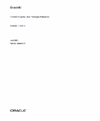 خرید و دانلود نسخه کامل کتاب Oracle 9i. Oracle 9i Supplied Java Packages Reference