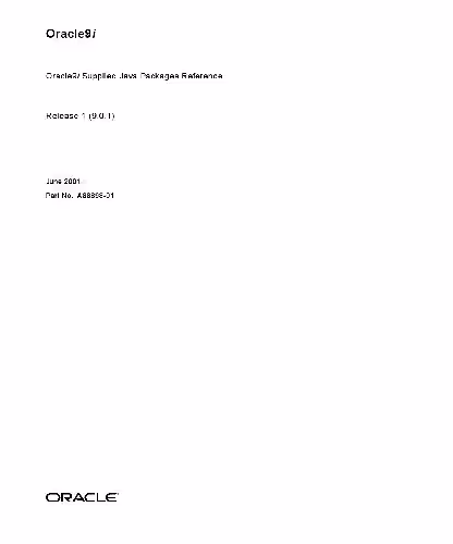 خرید و دانلود نسخه کامل کتاب Oracle 9i. Oracle 9i Supplied Java Packages Reference