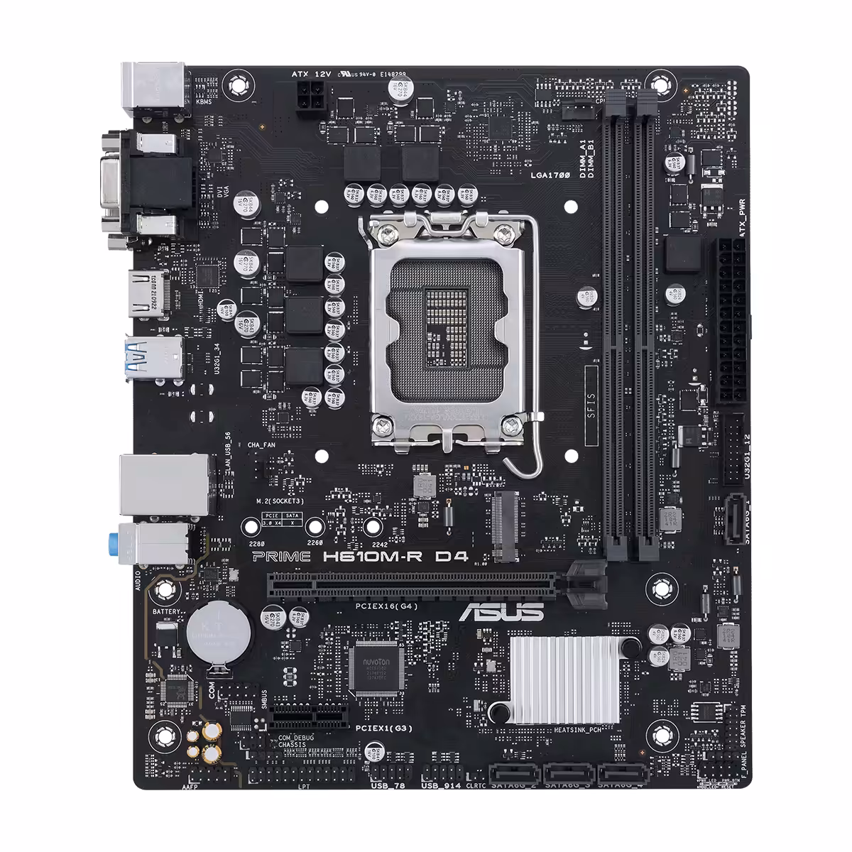 مادربرد ایسوس مدل PRIME H610M-R D4 SI