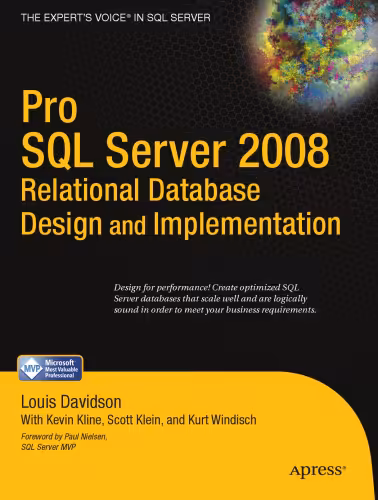 خرید و دانلود نسخه کامل کتاب Pro SQL Server 2008 Relational Database Design and Implementation