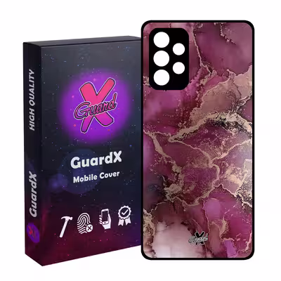 کاور گارد ایکس طرح ماربل مدل Glass10271 مناسب برای گوشی موبایل سامسونگ Galaxy A72