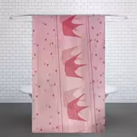 پرده حمام کد PH169 سایز 170x180 سانتی متر