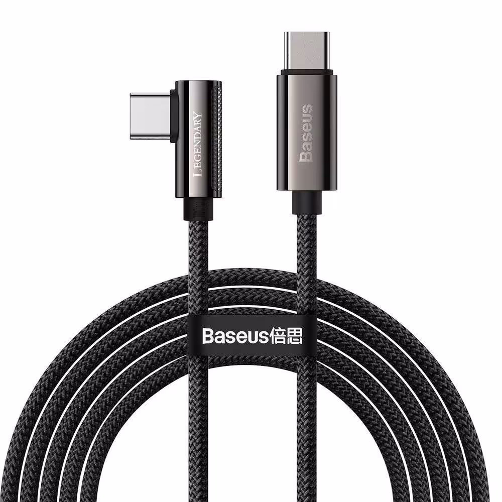 کابل USB C باسیوس مدل Legand series Elbow fast charging 100W طول 1 متر