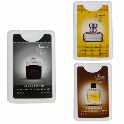 عطر جیبی مردانه اسمارت کالکشن مدل لجند ویکند تق هرمس کد 71 حجم 20 میلی لیتر بسته 3 عددی