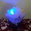 آباژور سنگ نمک مدل کاسه پایه دار طرح وان یکاد