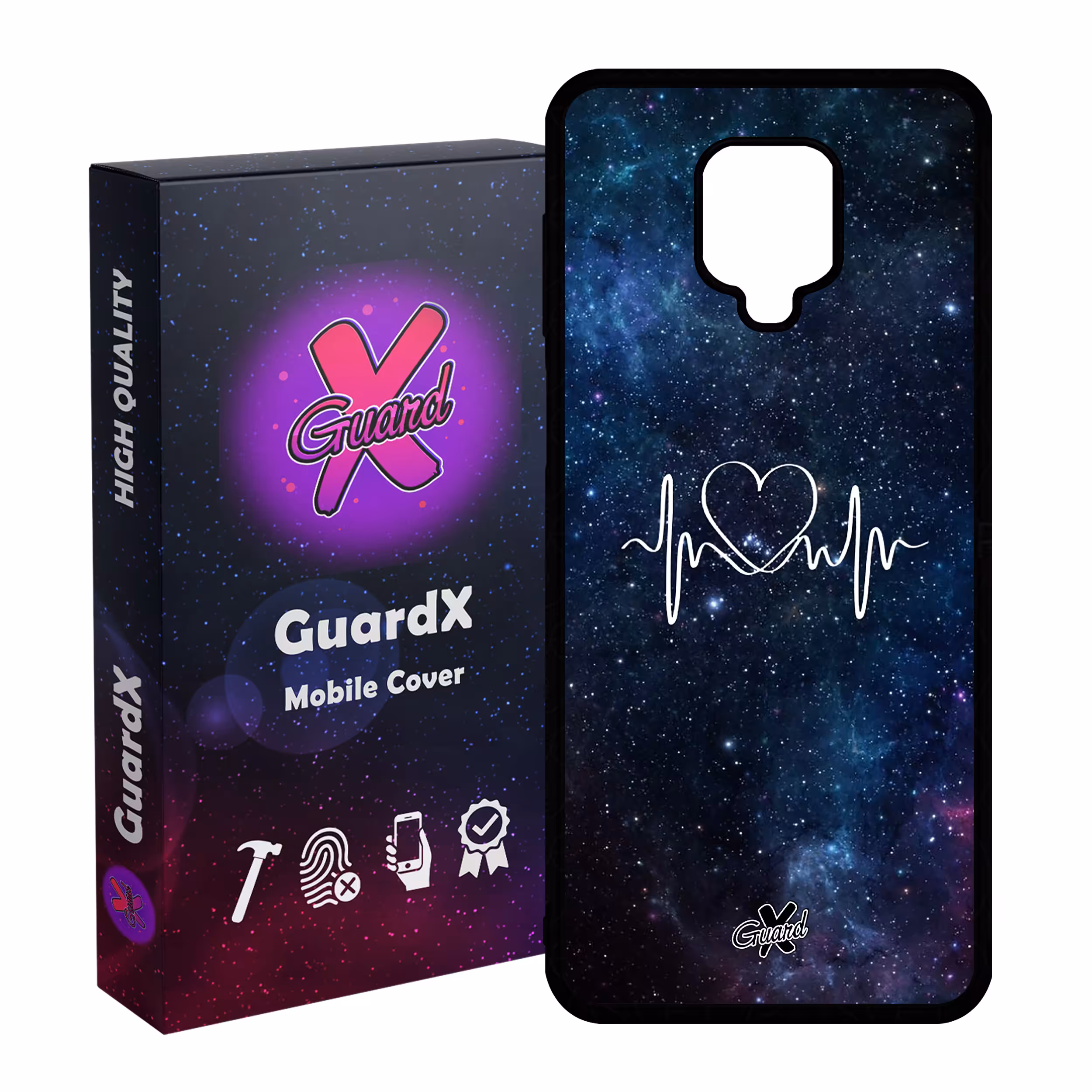 کاور گارد ایکس مدل Glass10114 مناسب برای گوشی موبایل شیائومی Redmi Note 9S / Note 9 Pro / Note 9 Pro Max