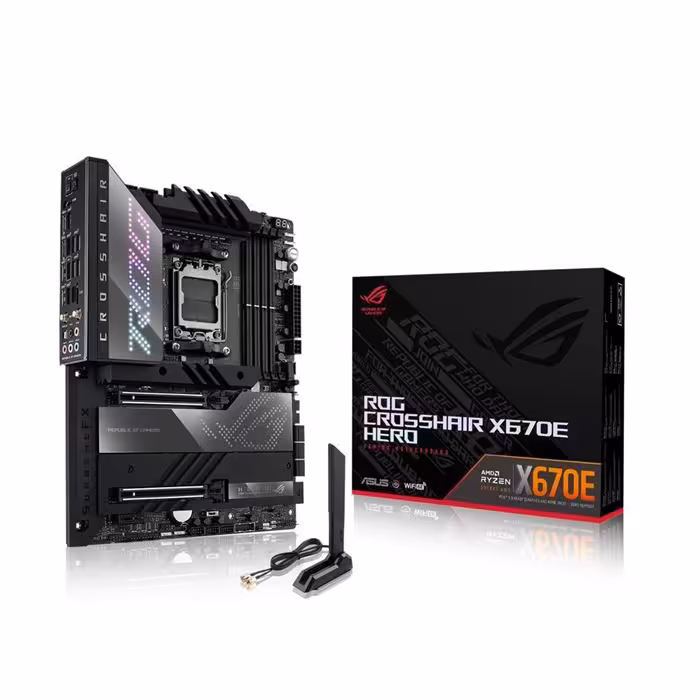 مادربرد ایسوس مدل ROG CROSSHAIR X670 HERO WIFI DDR5