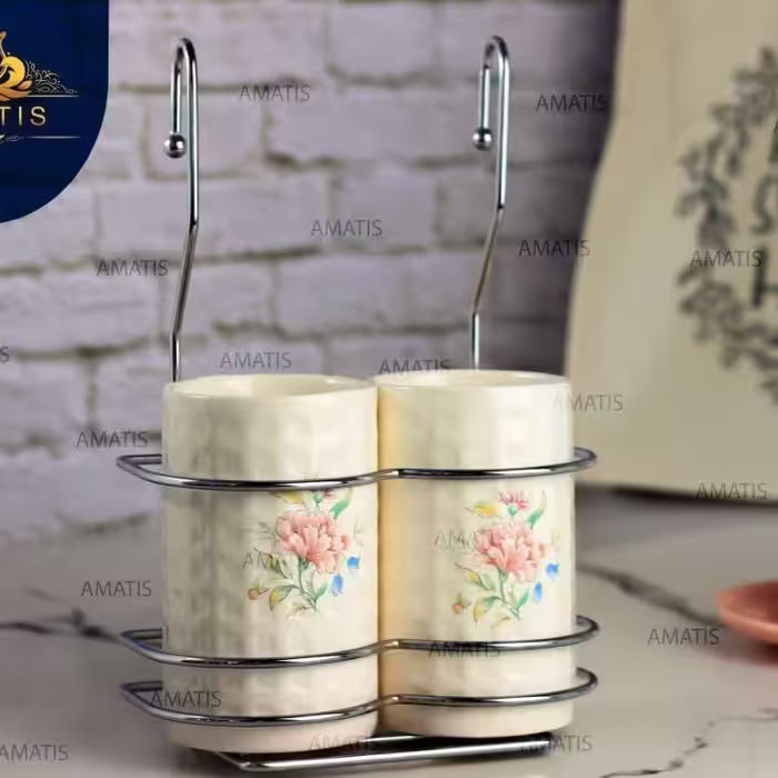 جا قاشقی 2 قلو آویز دار 