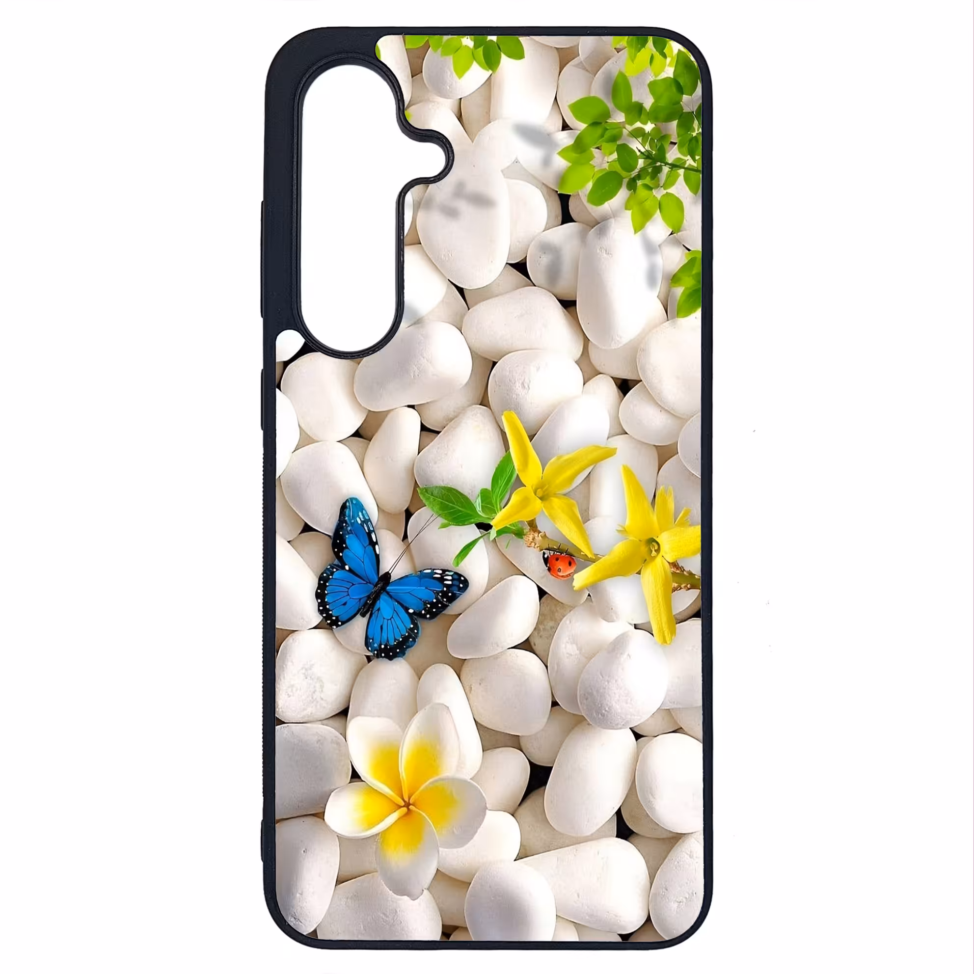 کاور طرح پروانه کد G-168 مناسب برای گوشی موبایل سامسونگ Galaxy S24 FE | دیجی قاب دونی