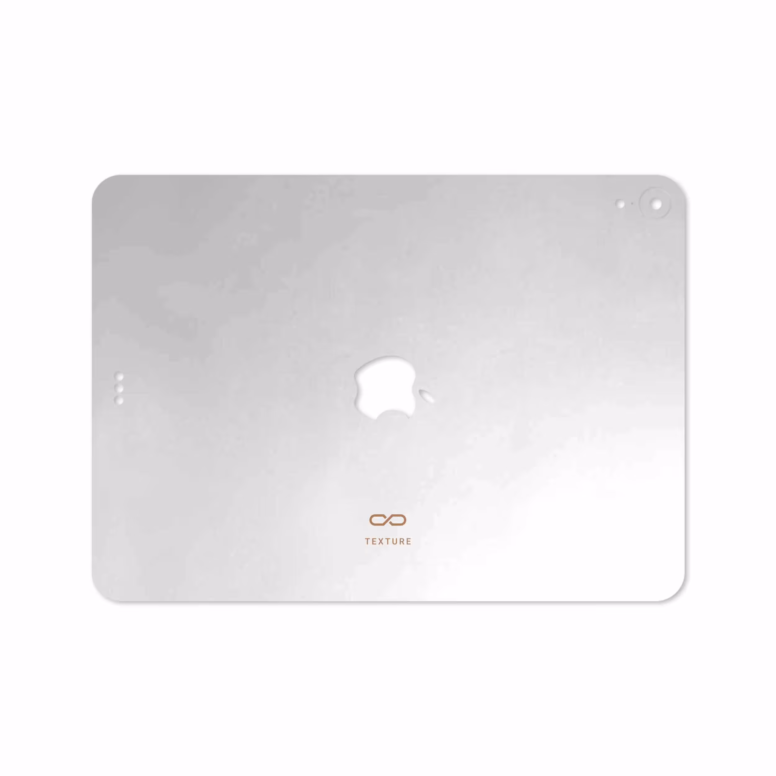 برچسب پوششی ماهوت مدل Metallic-White مناسب برای تبلت اپل iPad Pro 11 2018 A1934