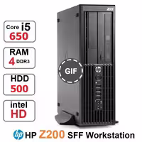 مینی کیس HP Z200 WorkStation SFF Core i5 650