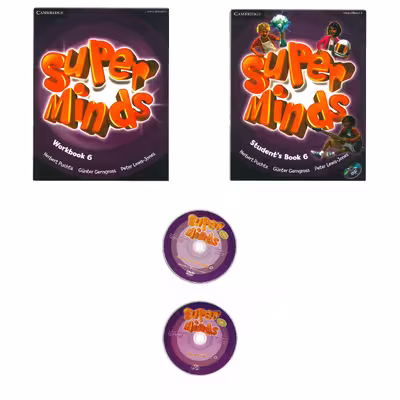 کتاب Super Minds 6 اثر Herbert Puchta انتشارات کمبریج 2 جلدی