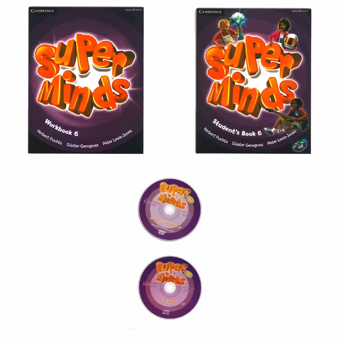 کتاب Super Minds 6 اثر Herbert Puchta انتشارات کمبریج 2 جلدی