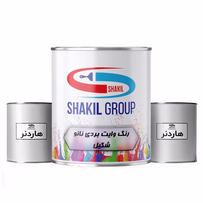 رنگ وایت بردی بی رنگ شکیل مدل  CL1 وزن 1.4 کیلوگرم به همراه هاردنر