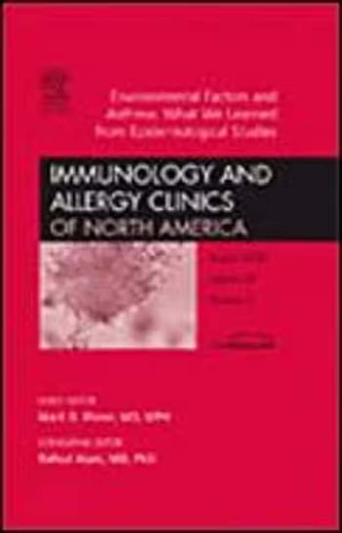 [PDF] دانلود کتاب Environmental Factors And Asthma - What We Learned From Epidemiological Studies, An Issue Of Immunology And Allergy Clinics, 2008
