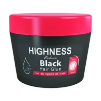 چسب مو انشور هاینس مدل black حجم 300 میلی لیتر