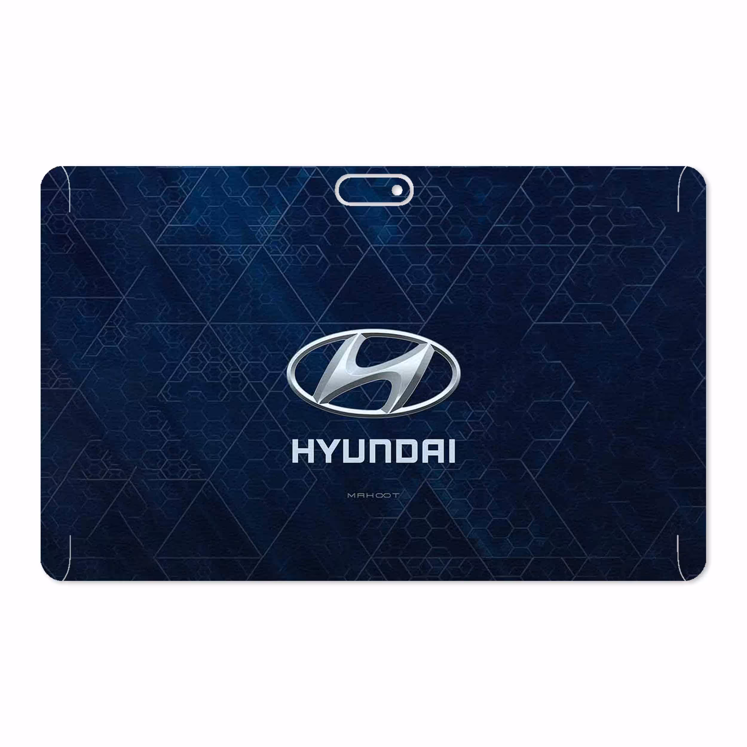 برچسب پوششی ماهوت مدل Hyundai-Logo مناسب برای تبلت جی ال ایکس W11 Plus