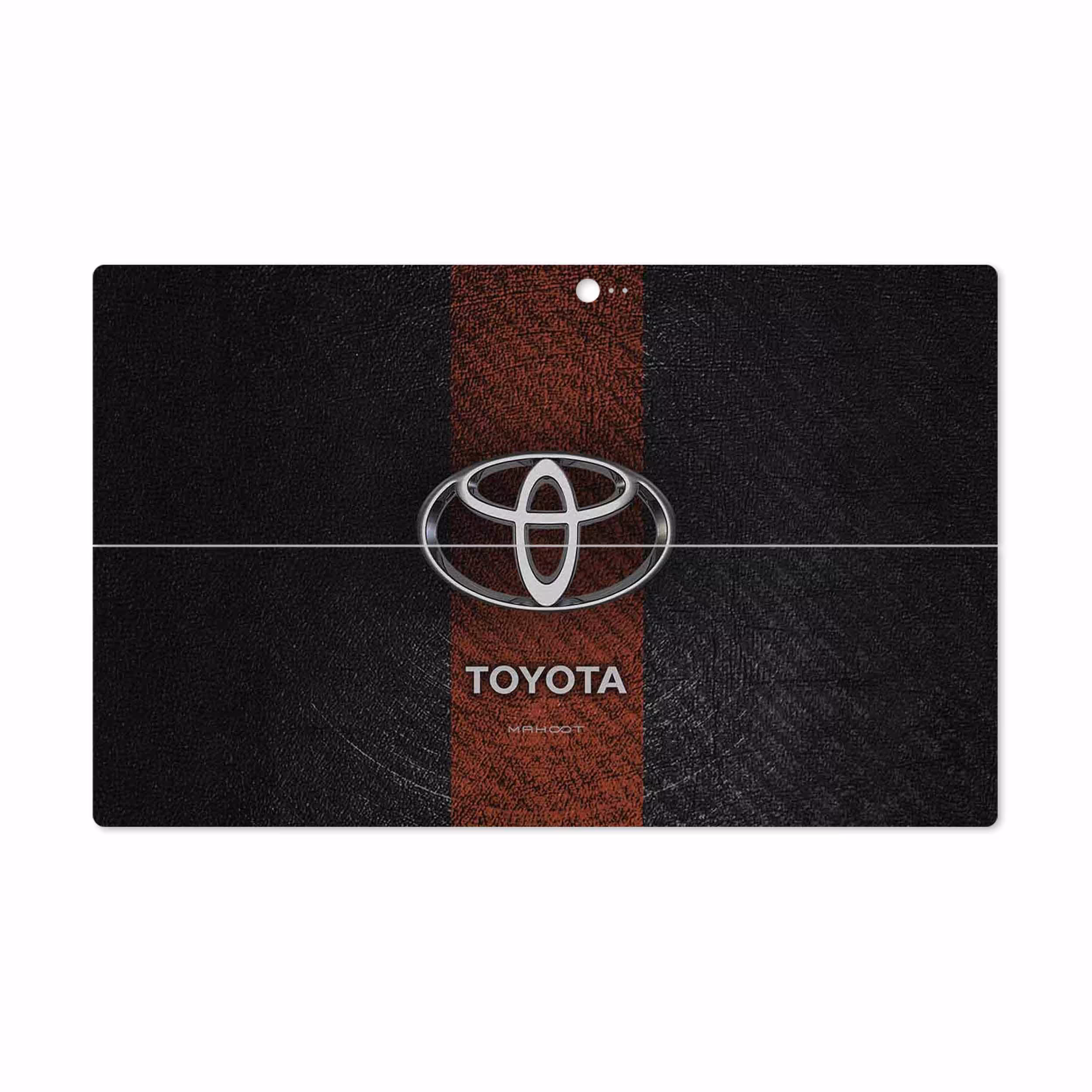 برچسب پوششی ماهوت مدل TOYOTA-Logo مناسب برای تبلت مایکروسافت Surface 2 RT 2013