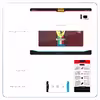 برچسب پوششی ماهوت مدل Ferrari مناسب برای تبلت سامسونگ Galaxy Tab S3 9.7 2017 T820