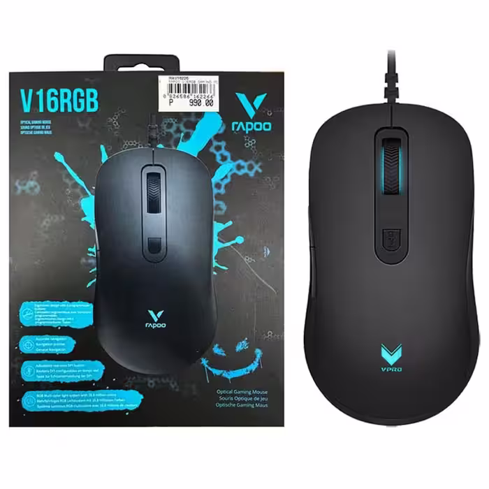 ماوس گیمینگ رپو RAPOO V16RGB