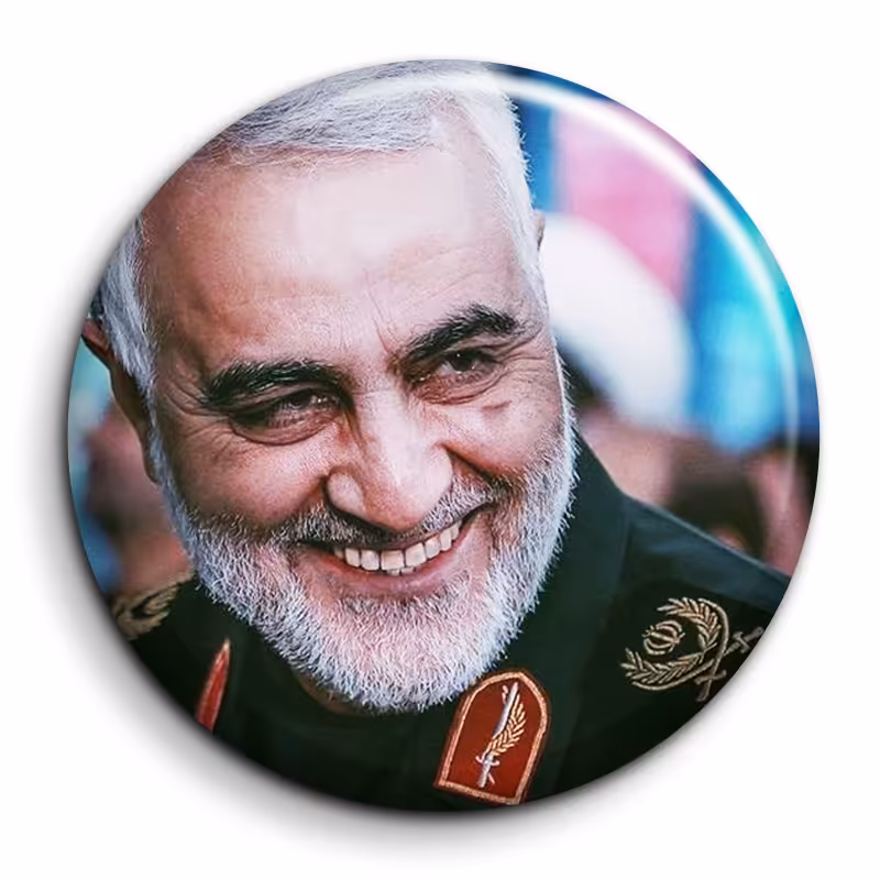 پیکسل گالری باجو طرح سردار شهید حاج قاسم سلیمانی کد 104