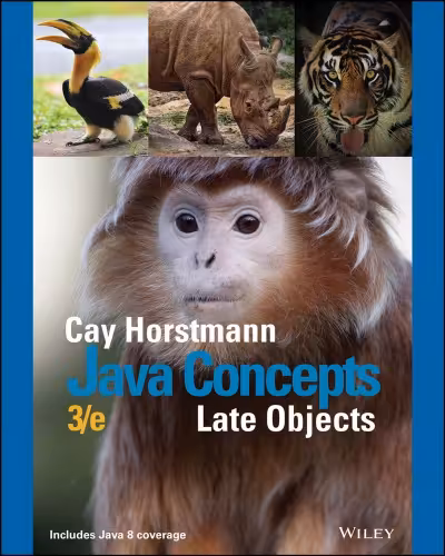 خرید و دانلود نسخه کامل کتاب Java Concepts: Late Objects