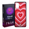 کاور گارد ایکس طرح قلب مدل Glass10511 مناسب برای گوشی موبایل سامسونگ Galaxy A31