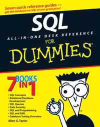 خرید و دانلود نسخه کامل کتاب SQL all-in-one desk reference for dummies