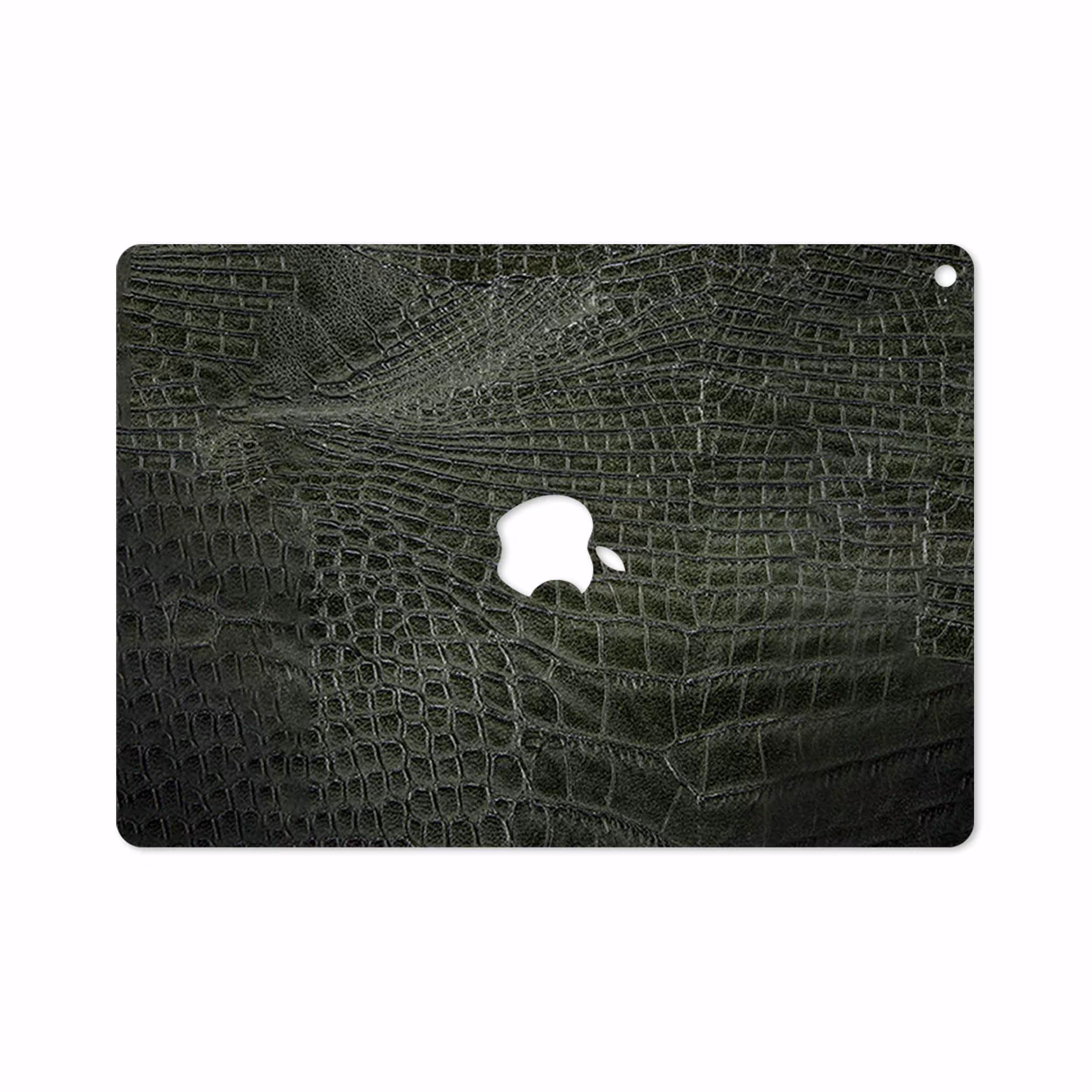 برچسب پوششی ماهوت مدل Green-Crocodile-Leather مناسب برای تبلت اپل iPad Air 2 2014 A1567