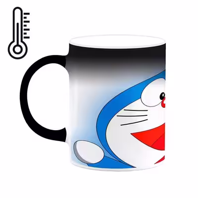 ماگ حرارتی کاکتی طرح کارتون Doraemon مدل mgh22539