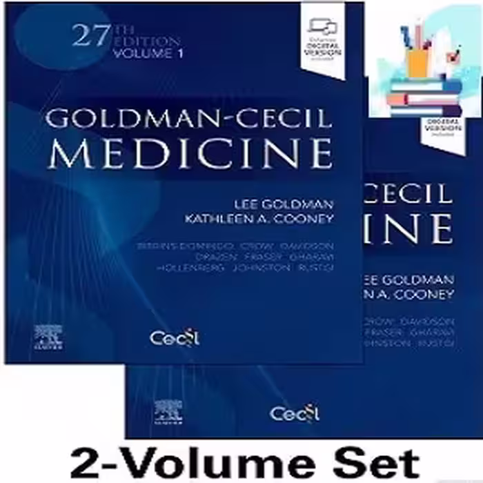 Goldman-Cecil Medicine 2-Volume Set TRUE PDF price 5€ - کتاب پزشکی بهار