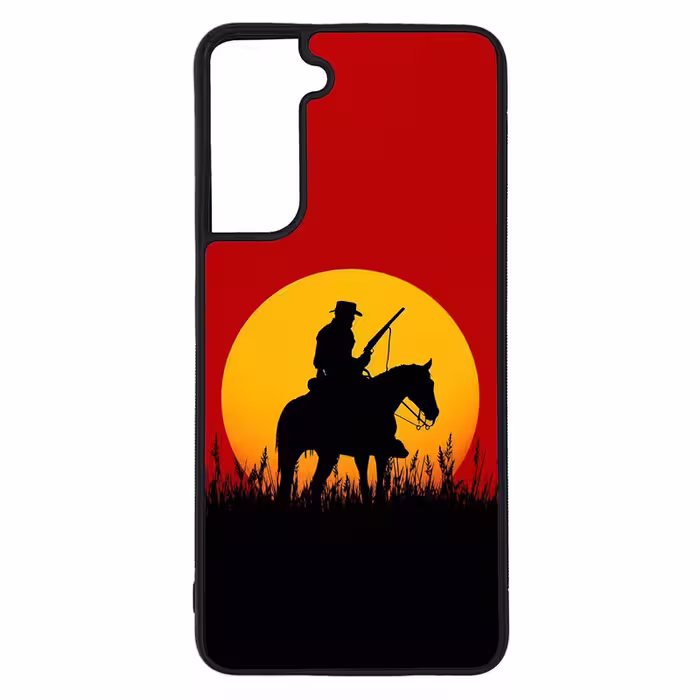 کاور طرح Red Dead کد G-204 مناسب برای گوشی موبایل سامسونگ Galaxy S21 | دیجی قاب دونی