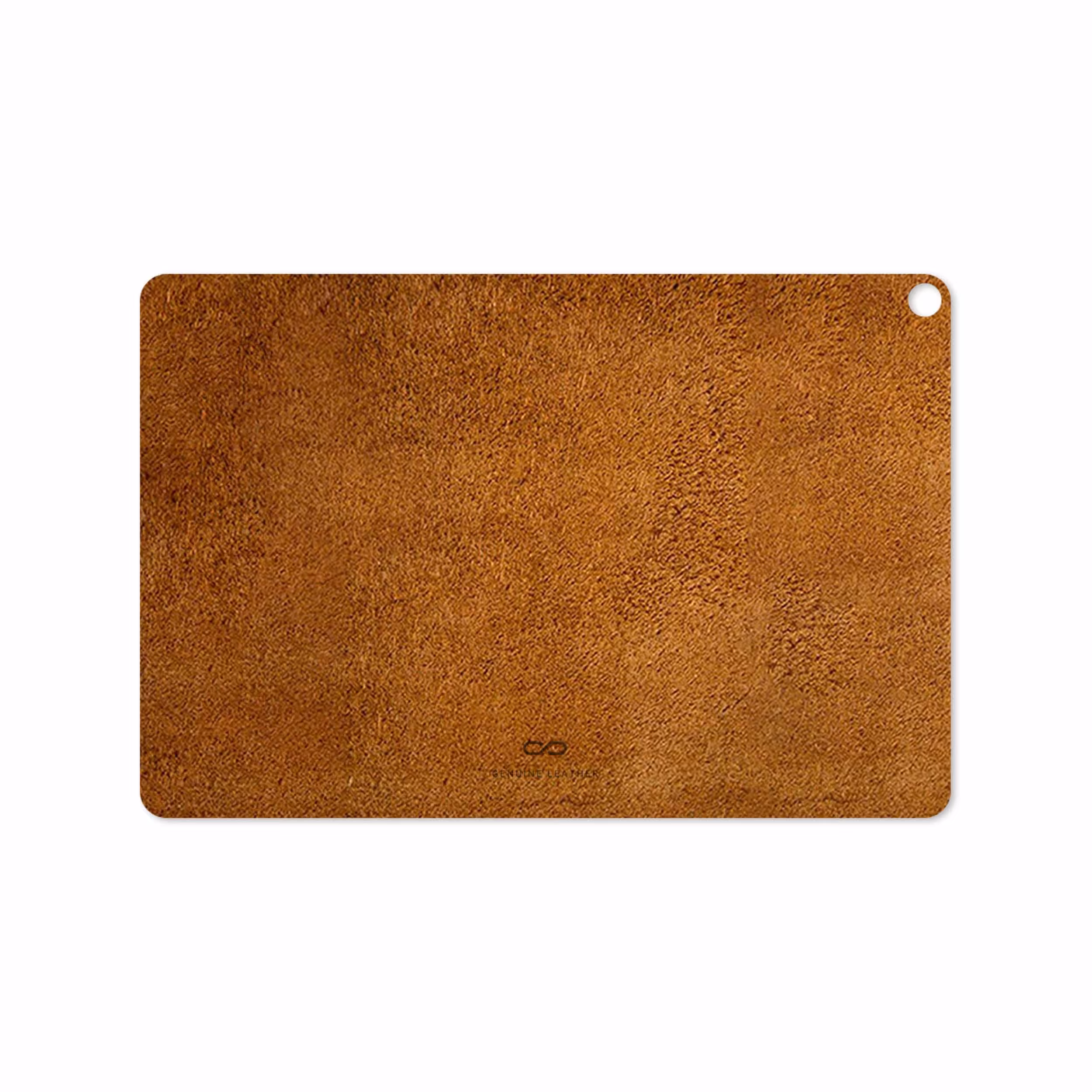 برچسب پوششی ماهوت مدل Brown-Chamois-Leather مناسب برای تبلت ایسوس Zenpad 3S 10 2017 Z500KL