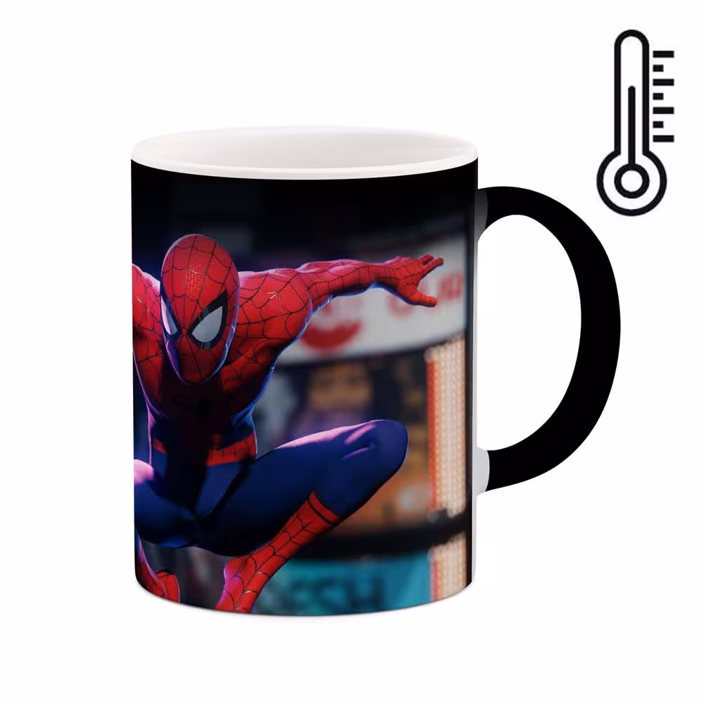 ماگ حرارتی طرح مرد عنکبوتی Spider man  مدل mgph15805