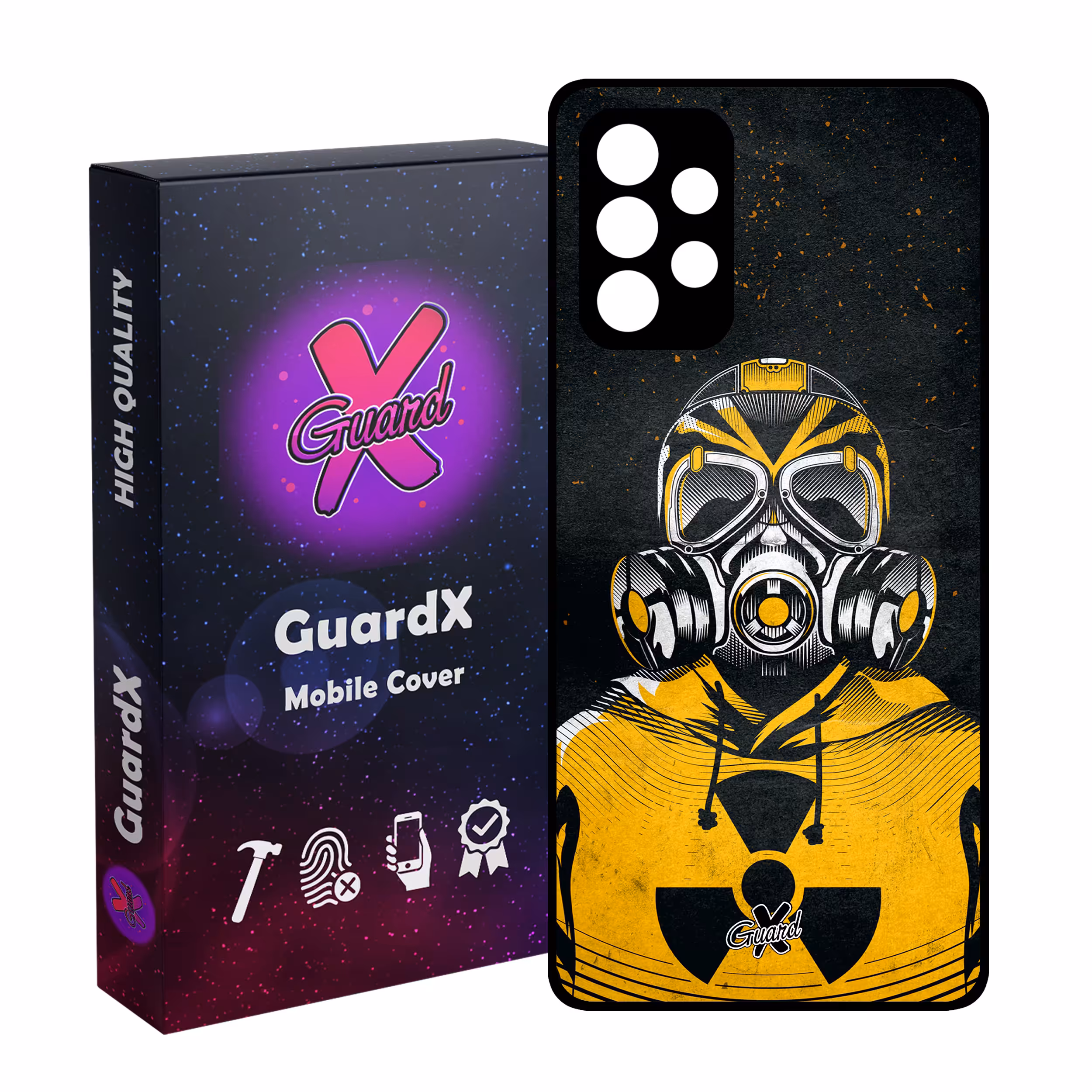 کاور گارد ایکس طرح Mask مدل Glass10164 مناسب برای گوشی موبایل سامسونگ Galaxy A32 5G