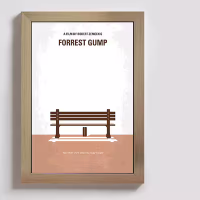 تابلو مدل فیلم فارست گامپ کد forrest gump BE030