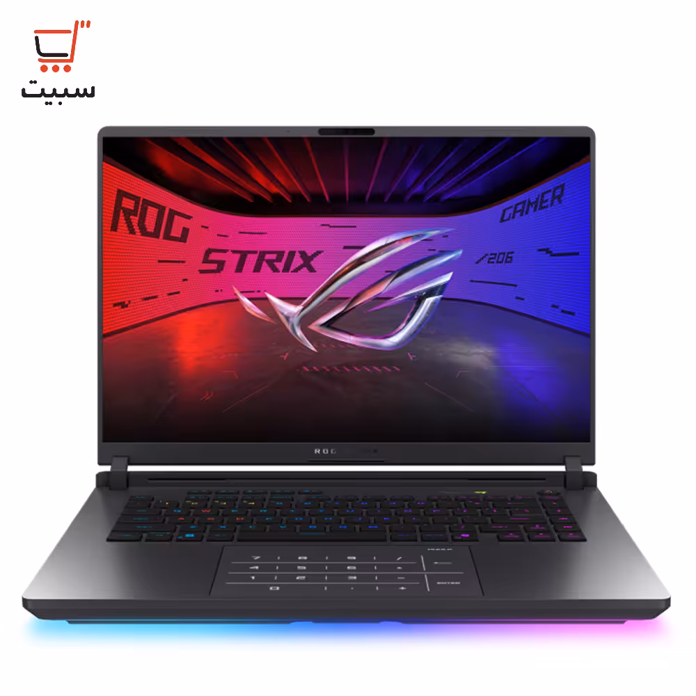 لپ تاپ 16 اینچی گیمینگ ایسوس مدل ROG Strix G16 2025 G615LR Ultra 7 255HX 32G 2T SSD 12G RTX 5070 Ti WUXGA