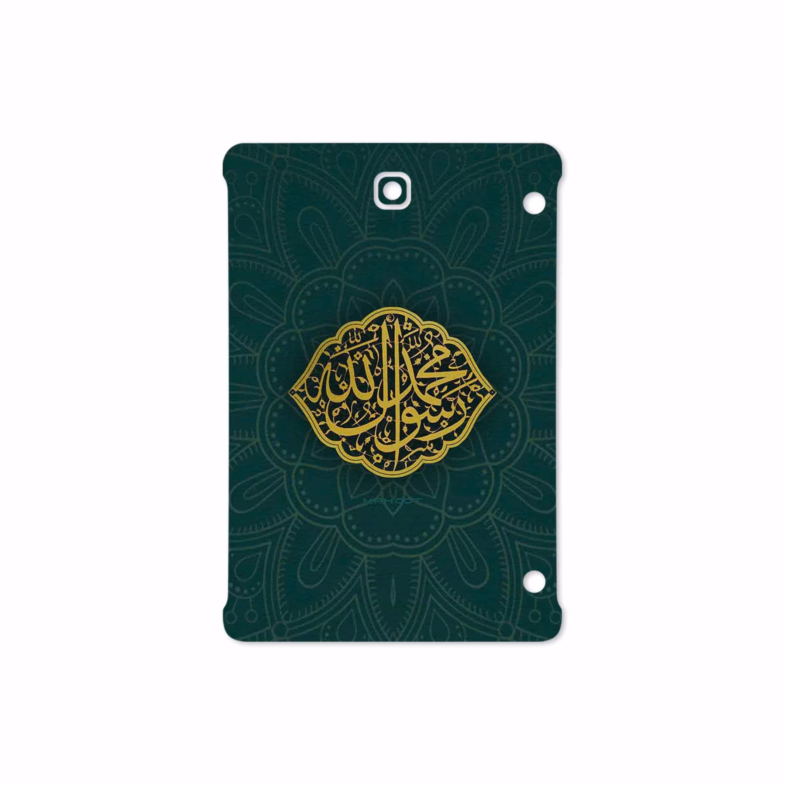 برچسب پوششی ماهوت مدل Mohammad-Rasool-Allah مناسب برای تبلت سامسونگ Galaxy Tab S2 8.0 2015 T710