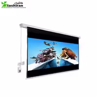 پرده نمایش برقی پروژکتور اسکوپ سایز 3 در 4 متر