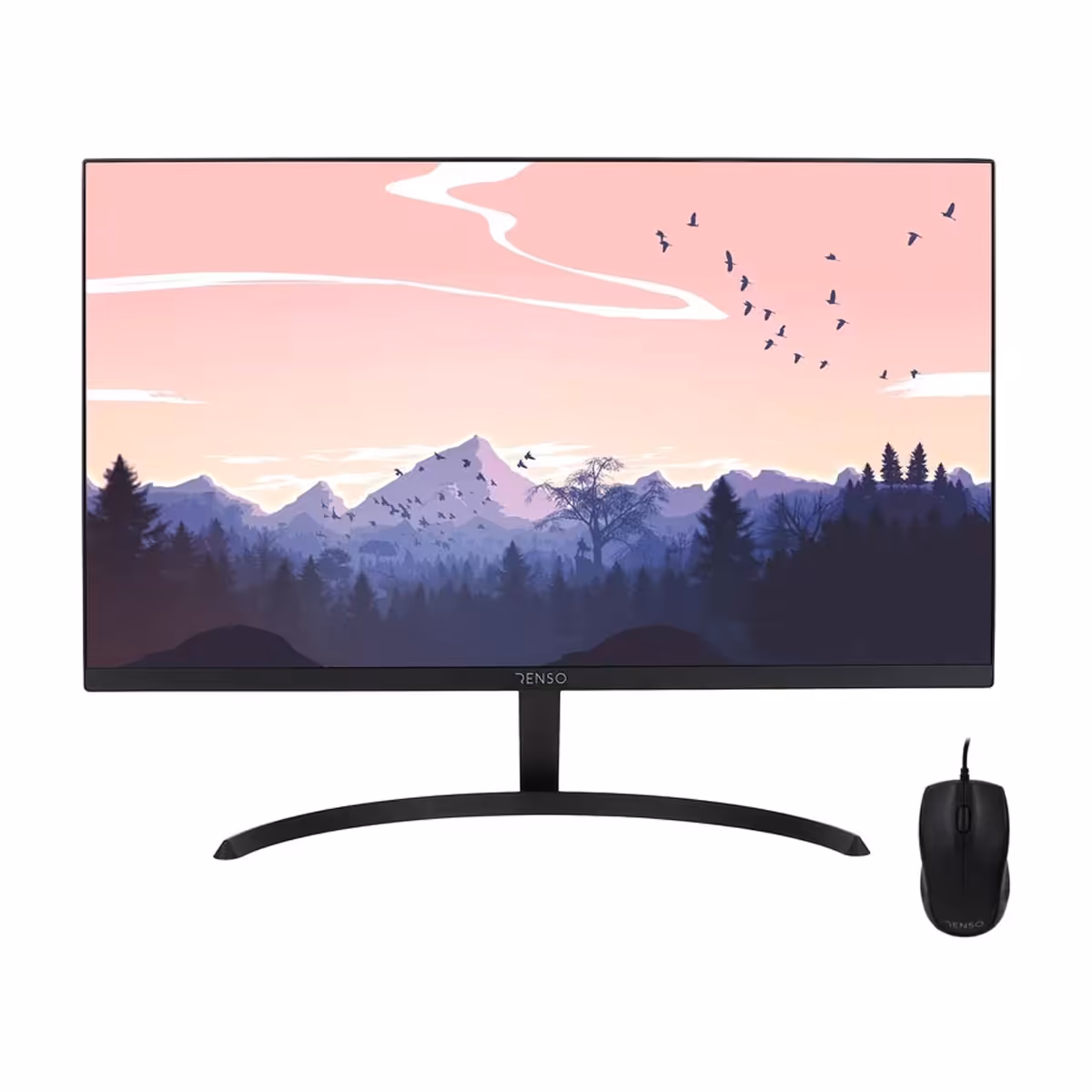 مانیتور رنسو مدل RM-27PRIME سایز 27 اینچ به همراه ماوس
